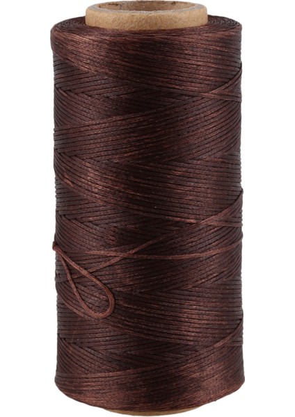 260M 150D 1mm Deri Dikiş Mumlu Balmumu Iplik El Iğne Kablo Zanaat Dıy Yeni Renk Açık Kahverengi (Yurt Dışından)