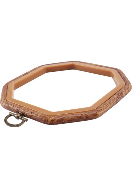 8pcs Sekizgen Nakış Çemberleri Taklit Edilmiş Ahşap Çapraz Dikiş Hoop Set Ekran Çerçevesi Sanat El Sanatları Handy Dikiş ve Asma (Yurt Dışından) indirimleri