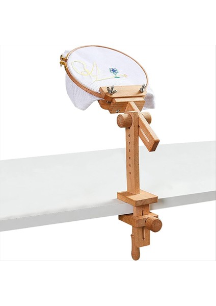 Nakış Standı Ayarlanabilir Masa Üstü Nakış Masası Standı Masaüstü 360 Dönen Nakış Tur Çerçevesi Tur Masası Yatağı (Yurt Dışından) fırsatları