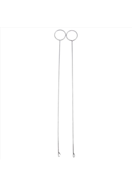 12 Adet Dikiş Döngü Kiti Döngü Turner Kancası Esnek Çekme Iplik Thread Metal Cımbızlar Uzun Döngü Turner Aracı Mandal ile (Yurt Dışından) fırsatları