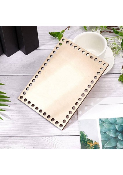 2pcs 7 8x5 9 Inç Doğal Ahşap Sepet Tabanı Dikdörtgen Boş Tığ Işi Sepet Ahşap Taban Dıy Sepet Dokuma Malzemeleri (Yurt Dışından) indirimleri