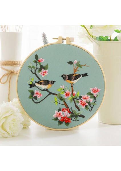 3 Set Yeni Başlayanlar Için Dıy Nakış Kiti Yetişkinler Tatil Kedisi Çember Renk Dişleri Araçlar Içerir (Yurt Dışından) indirimleri