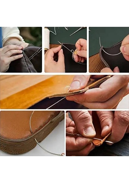 Deri Dikiş Aletleri Diy Deri Zanaat Aletleri El Dikiş Alet Seti ile Sarkma ile Set (Yurt Dışından) fırsatları