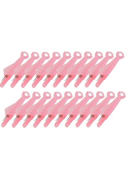 Balık Ağız Dikiş Makinesi Iğnesi Threader 2024 Yükseltme Otomatik Dikiş Iğnesi Iş Parçacığı Aracı Pembe 100 Pcs (Yurt Dışından)