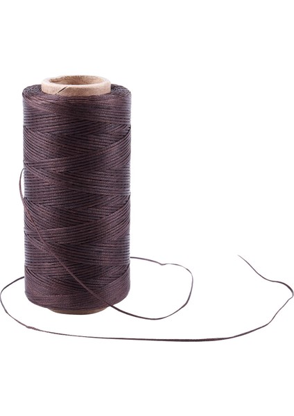 2 Rulo 260M 150D 1mm Deri Dikiş Mumlu Balmumu Iplik El Iğne Kablosu Zanaat Koyu Kahverengi ve Kırmızı (Yurt Dışından) fırsatları