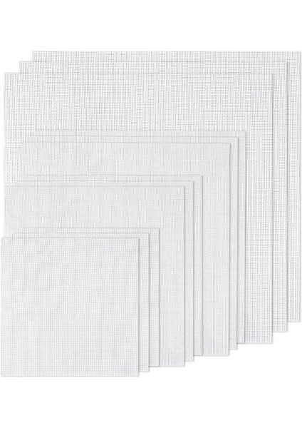 12 Pcs Aıda Kumaş 14 Sayı 4 Boyutlar Zanaat Nakış Için Beyaz Kumaş Nakış Yeni Başlayanlar Için Rezerv Bezi Iğne Işi (Yurt Dışından)