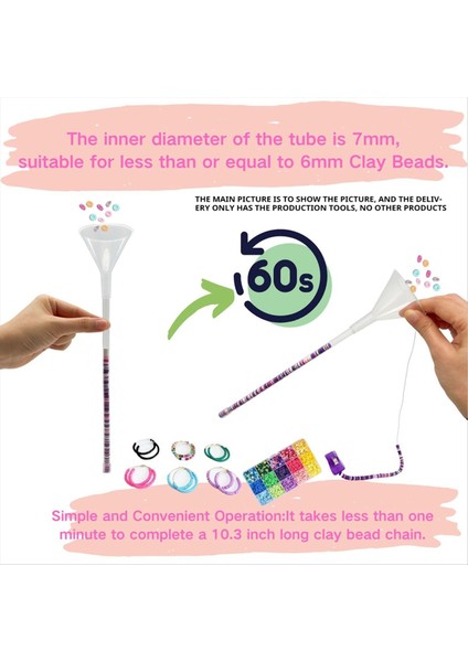 2pcs Boncuk Huni-Kil Boncuklar Bilezik Yapma Kiti Kil Boncuk Spinner Boncuk Iğneleri Bilezik Yapma Kiti Yerini (Yurt Dışından) fırsatları