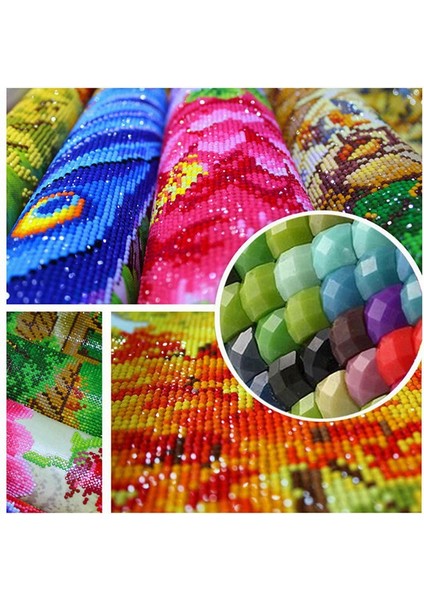 Elmas Boyama Kiti Diy Kristalleri Elmas Rhinestone Boyama Yapıştırılmış Boya Sayı Kitleri Çapraz Dikiş Nakış Kaplanı (Yurt Dışından) modelleri