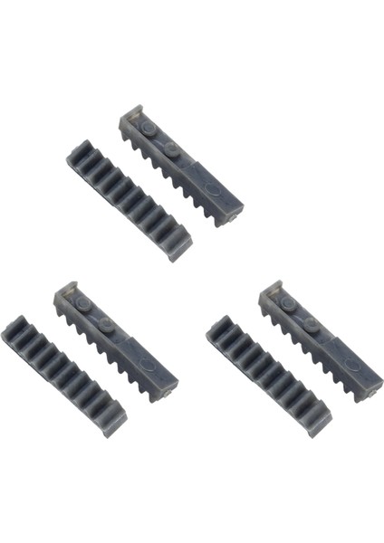 Örme Makinesi Yan Raf Gümüş Sazlık Için 3 Çift Plastik L/r Yan Raf Aksesuarı Örgü Makinesi SK155 SK280 SK218 (Yurt Dışından)