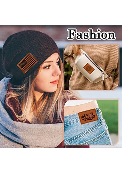 100 Adet Şapka Için Boş Yamalar Deri Şapka Yamaları Özel Kumaş Onarım Için Yapışkan Özel Yamalar ile (Yurt Dışından) indirimleri