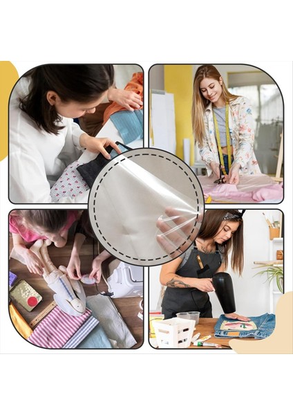 Yapıştırıcı Tabakaları Üzerinde Demir 20PCS Çift Taraflı Isı Eriyik Kumaş Sayfası A4 Boyutu Eriyebilir Yapıştırıcı Tabakalar Eriyebilir Arayüz (Yurt Dışından) modelleri