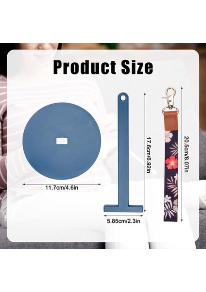 Bilek Iplik Tutucu Iplik Topu Tutucu Bilek Iplik Döndürücü Zanaat Örgü Tığ Işi Malzemeleri Iplik Karışmayı Önleyin (Mavi) (Yurt Dışından) modelleri