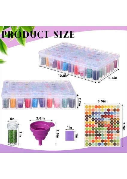 D Iamond Boyama Saklama Kutusu 60 Izgara Boncuklu Saklama Kutusu Elmas Sanat Aksesuarları Depolama Kutusu Elmas Sanatı Için Etiketler (Yurt Dışından) modelleri