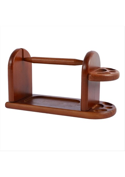 Tığ Örme Için Ahşap Iplik Tutucu Yuvalarla Iplik Rafı Standı Yatay Iplik Spinner Kararlı Iplik Top Dağıtıcısı (Yurt Dışından) fiyatları