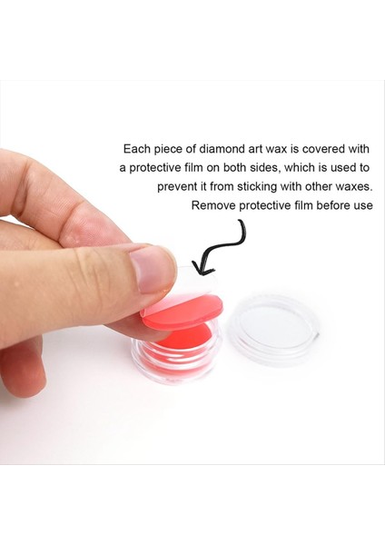 Elmas Resim Için Elmas Boyaları Için 10 Adet Elmas Sanat Yapıştırıcısı Elmas Boya Için Balmumu Kırmızı (Yurt Dışından) fiyatları