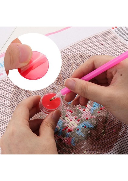 Elmas Resim Için Elmas Boyaları Için 10 Adet Elmas Sanat Yapıştırıcısı Elmas Boya Için Balmumu Kırmızı (Yurt Dışından) fırsatları