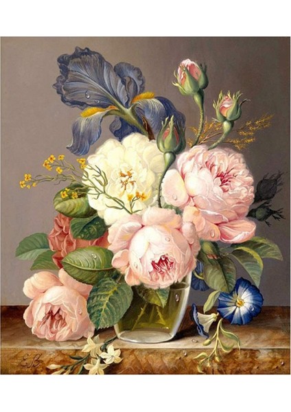 Dıy Boyama Kitleri Yetişkinler Için Matkap 5d Elmas Sanat Kitleri Elmaslar Emniyet Zanaat Ev Duvar Dekor Çiçekleri (Yurt Dışından)