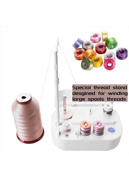 Otomatik Tıpa ile Otomatik Sarıcı Dikiş Makinesi Iplik Sarma Kullanımı Için Büyük Makara Iplik Tutucu (Yurt Dışından) fiyatları