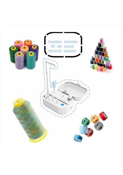 Otomatik Tıpa ile Otomatik Sarıcı Dikiş Makinesi Iplik Sarma Kullanımı Için Büyük Makara Iplik Tutucu (Yurt Dışından) indirimleri