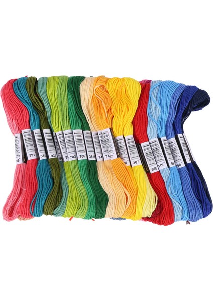 50 Skeins Nakış Floss Çapraz Dikiş Iplik Bilezik Iplik Iğneler For Dostluk Bilezik (Yurt Dışından) fırsatları