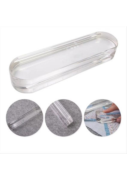 Akrilik Terziler Clappers Profesyonel Çift Taraflı Presleme Yaktlığı Için Dikiş Irmafı Kumaş Aksesuarları (Yurt Dışından) indirimleri