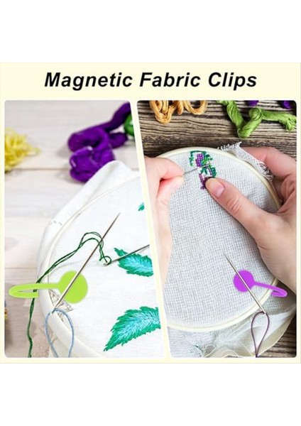 22PCS Bobbin Klipsleri Nakış Kasnak Klipsleri Silikon Koruyucuları Dikiş ve Kapitone Için Kapitone Dikiş Klipsleri (Yurt Dışından) fiyatları