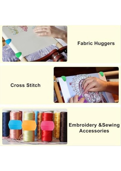 22PCS Bobbin Klipsleri Nakış Kasnak Klipsleri Silikon Koruyucuları Dikiş ve Kapitone Için Kapitone Dikiş Klipsleri (Yurt Dışından) fırsatları