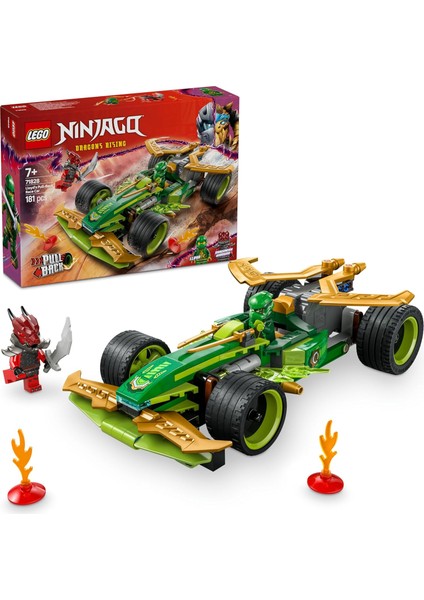 Lloyd’un Çek-Bırak Yarış Arabası 71828-7 Yaş ve Üzeri Çocuklar Için Yaratıcı Oyuncak Yapım Seti, Doğum Günü Hediyesi (181 Parça)