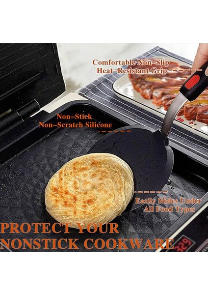 Silikon Spatula 5 Paket Spatulas Silikon Yapışmaz Tencere Için Set Isıya Dayanıklı Mutfak Pişirme Eşyaları Seti (Yurt Dışından) fiyatları