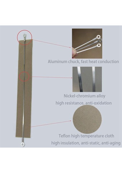 12 Inçlik Isı Sızdırmazlık Maddeleri Için 10 Paket 12 Inçlik Mühürleme Yedek Elemanları 300MMX2MM ve Ptfe Bantlarını Kavrama (Yurt Dışından) modelleri