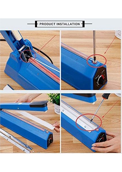 12 Inçlik Isı Sızdırmazlık Maddeleri Için 10 Paket 12 Inçlik Mühürleme Yedek Elemanları 300MMX2MM ve Ptfe Bantlarını Kavrama (Yurt Dışından) fırsatları