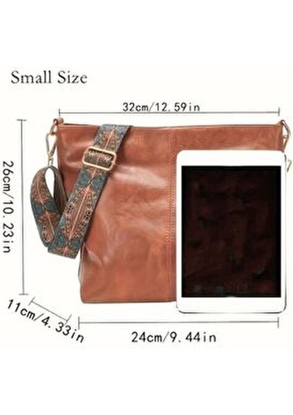 Taba Kadın Lüks Omuz Çantası Desenli Askılı Ergonomik Tasarım ile Şık Kullanım