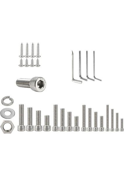 890PCS M3-M6 Vida Çeşitleri Cıvatalar ve Fındık Kiti Soket Baş Kapak Vidaları Altıgen Kafa Vidaları Çeşitlilik Seti (Yurt Dışından) indirimleri