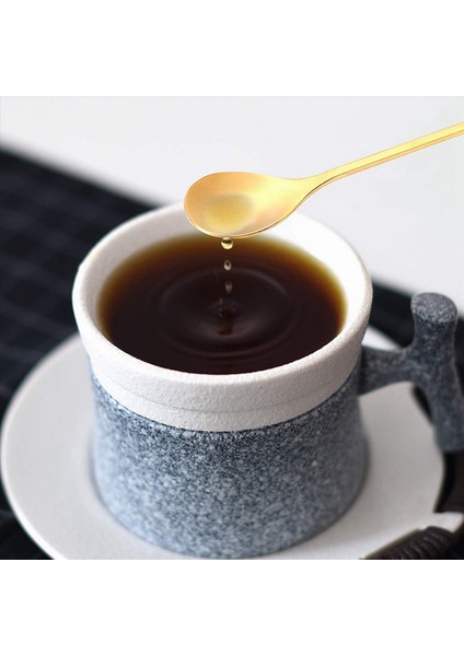 48X Don-Cream Tea Streing Kaşıklar Retro Tatlı Demitasse Espresso Sconon Scon Blar Mutfak Sofra Takımları (Yurt Dışından) modelleri