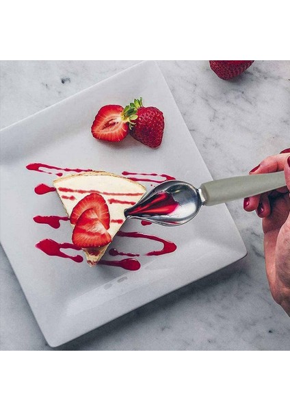 Mutfak Çizim Dekorasyon Kaşık Seti 4 Pc Saucier Çiseleyen Kaşıklar Dekoratif Kek Için Dekorasyon Kalem Kaşığı Kahve (Yurt Dışından) fırsatları