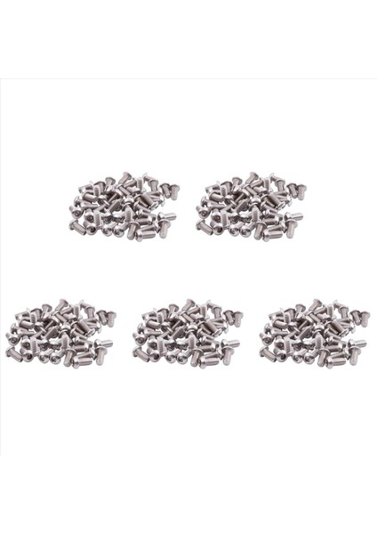 M6X12MM Paslanmaz Çelik Altı Soket Düğmesi Kafa Vidaları 250 Pcs (Yurt Dışından)