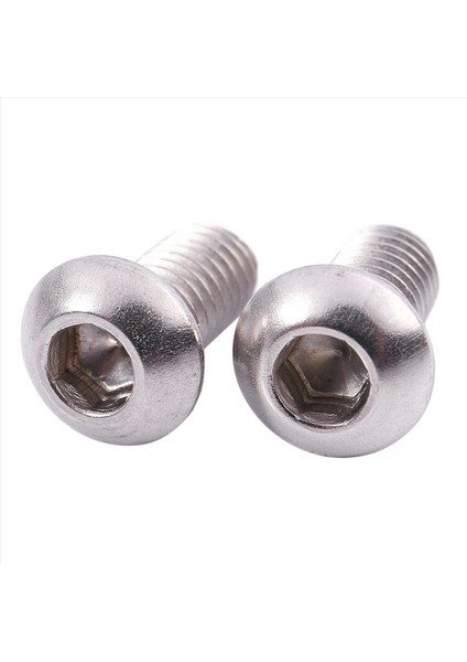 M6X12MM Paslanmaz Çelik Altı Soket Düğmesi Kafa Vidaları 250 Pcs (Yurt Dışından) modelleri