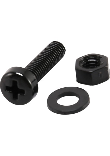 300PCS M2 M2 5 M3 M4 M5 Naylon Hex Vidalı Cıvata Somun Standoff Ara Ara Çiftlik Siyah (Yurt Dışından) indirimleri