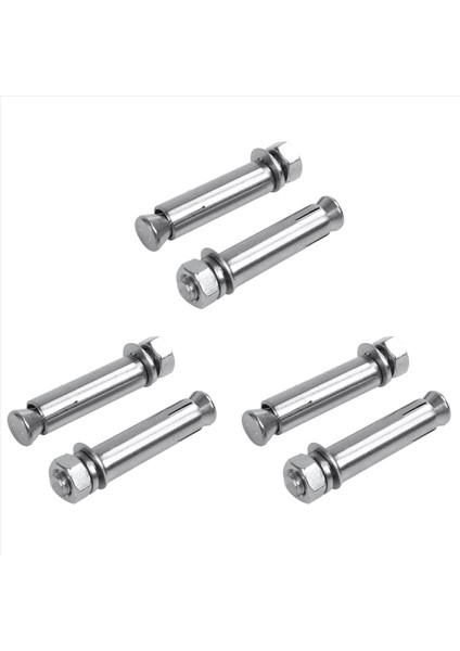 6pcs M8X60MM Duvar Beton Tuğla Genişleme Vidaları Kapalı Kanca Ankraj Cıvataları (Yurt Dışından)