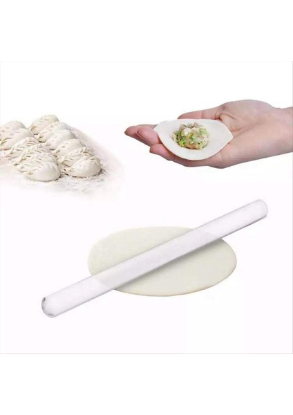 4pcs 6 5 Inç Akrilik Yuvarlanma Pimi Açık Kil Pinler Fondan Yuvarlanma Direği Kek Erişte Pişirme Dekorasyon Aletleri (Yurt Dışından) modelleri