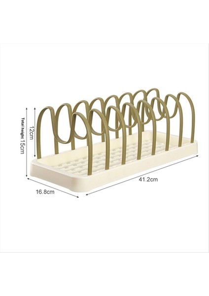 Dolap Için Tencere ve Tavalar Organizatör Ayarlanabilir Eklenti Bölücü Zeytin Yeşili ile Mutfak Tezgahı Için Saksı Kapağı Tutucu (Yurt Dışından) fiyatları