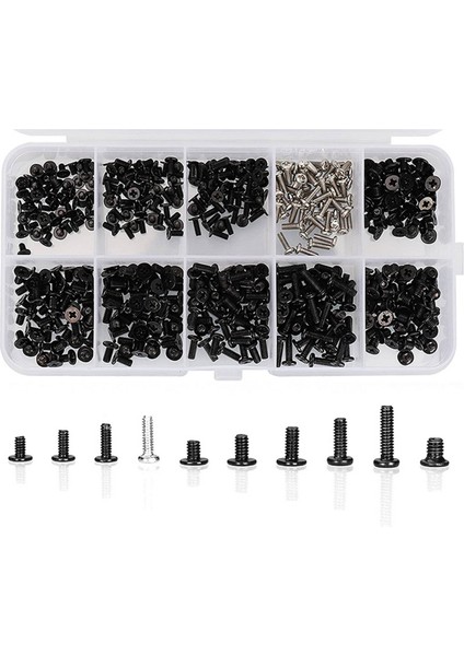 1000PCS M2 M2 5 M3 Dizüstü Bilgisayar Dizüstü Bilgisayar Vidalı Kiti Ibm Hp Için Set Dell Lenovo Samsung Sony Toshiba Gateway Acer (Yurt Dışından) fiyatları