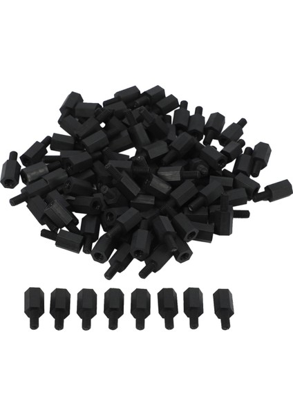 300PCS M3 Iplik 8mm+6mm Pcb Sabit Naylon Hex Standoff Aracı Sütunu (Yurt Dışından) fiyatları