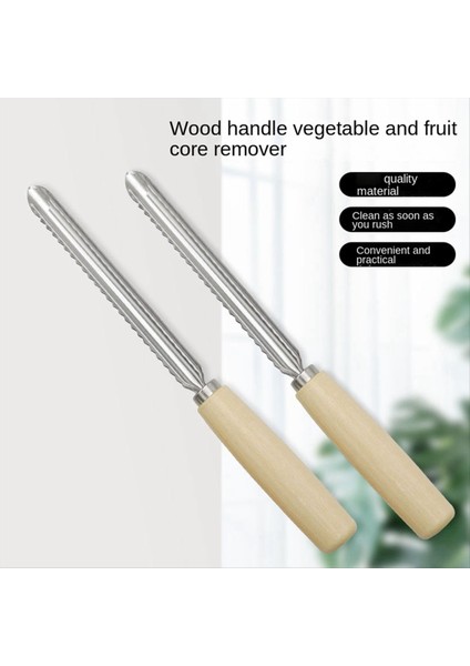 2 Adet Meyve ve Sebze Cerar Meyve Corer Armut Corer Corers Paslanmaz Çelik Çekirdek Sökücü Alet Mutfak (Yurt Dışından) fiyatları