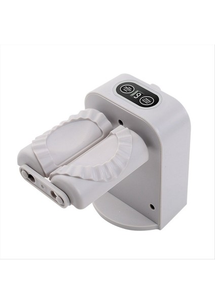 Hambraj Makinesi Empanada Maker Press Otomatik Elektrikli Hambraj Makinesi Hambraj Cilt Presleme Makinesi Gri-Beyaz (Yurt Dışından)