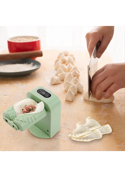 Hambraj Makinesi Empanada Maker Press Otomatik Elektrikli Hambraj Makinesi Hambraj Cilt Presleme Makinesi Gri-Beyaz (Yurt Dışından) fırsatları