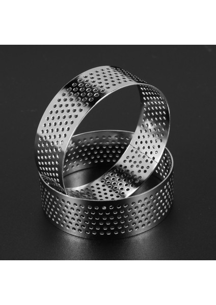 20PCS Yuvarlak Tatlı Paslanmaz Çelik Deli Deli Meyve Pasta Kek Kukar Kalıp Mutfak Mutfak Pişirme Kalıp 6cm (Yurt Dışından) indirimleri