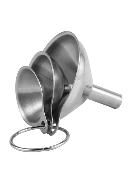 6pcs Çok Fonksiyonlu Paslanmaz Çelik Huni Essentail Yağ Su Baharatları Şarap Şişesi Filtre Huni Ev Mutfak Için (Yurt Dışından) fiyatları