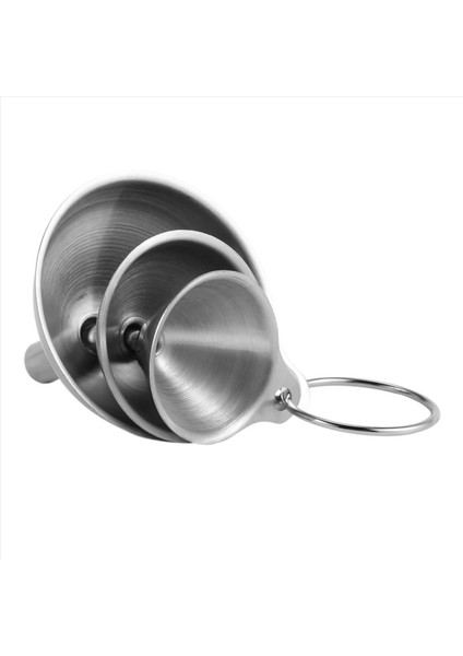 6pcs Çok Fonksiyonlu Paslanmaz Çelik Huni Essentail Yağ Su Baharatları Şarap Şişesi Filtre Huni Ev Mutfak Için (Yurt Dışından) modelleri