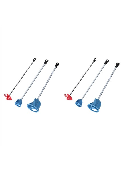 6 Boya Epoksi Reçine Çamur ve Seramik Sır Karıştırıcı Bıçaklar Power Matkap Karıştırma Bağlanma Mixer Karıştırma Kürekleri (Yurt Dışından)